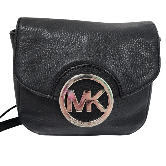MICHAEL KORS PEBBLE LEATHER CROSSBODY BAG - Picture 2 of 7
